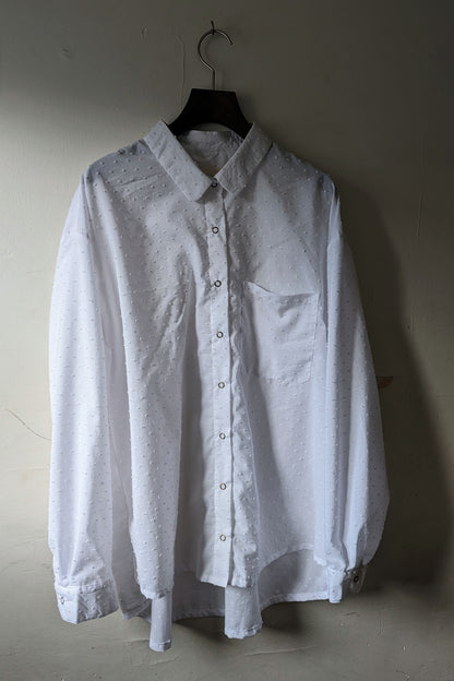 Salt White Ginsburg Shirt by Connally Goods