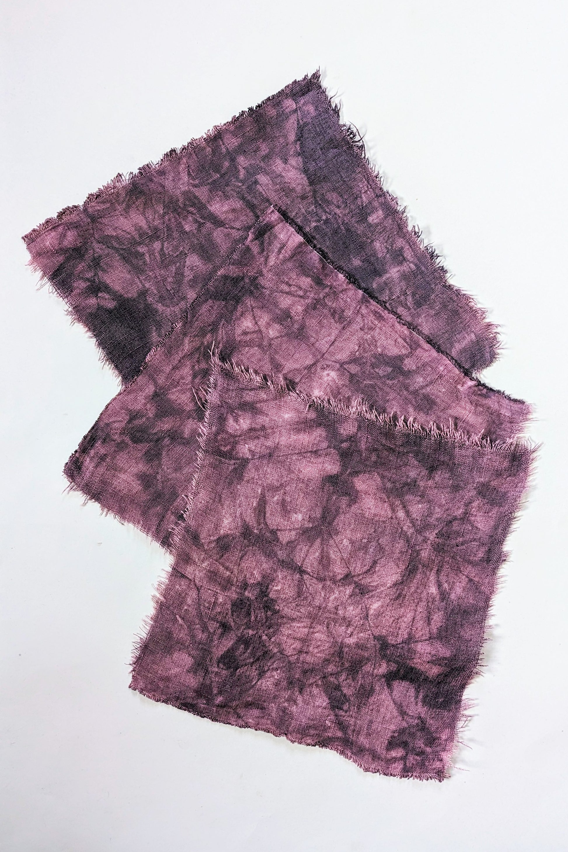 Linen Napkin Set - Purple (Hand-Dyed) by Connally Goods