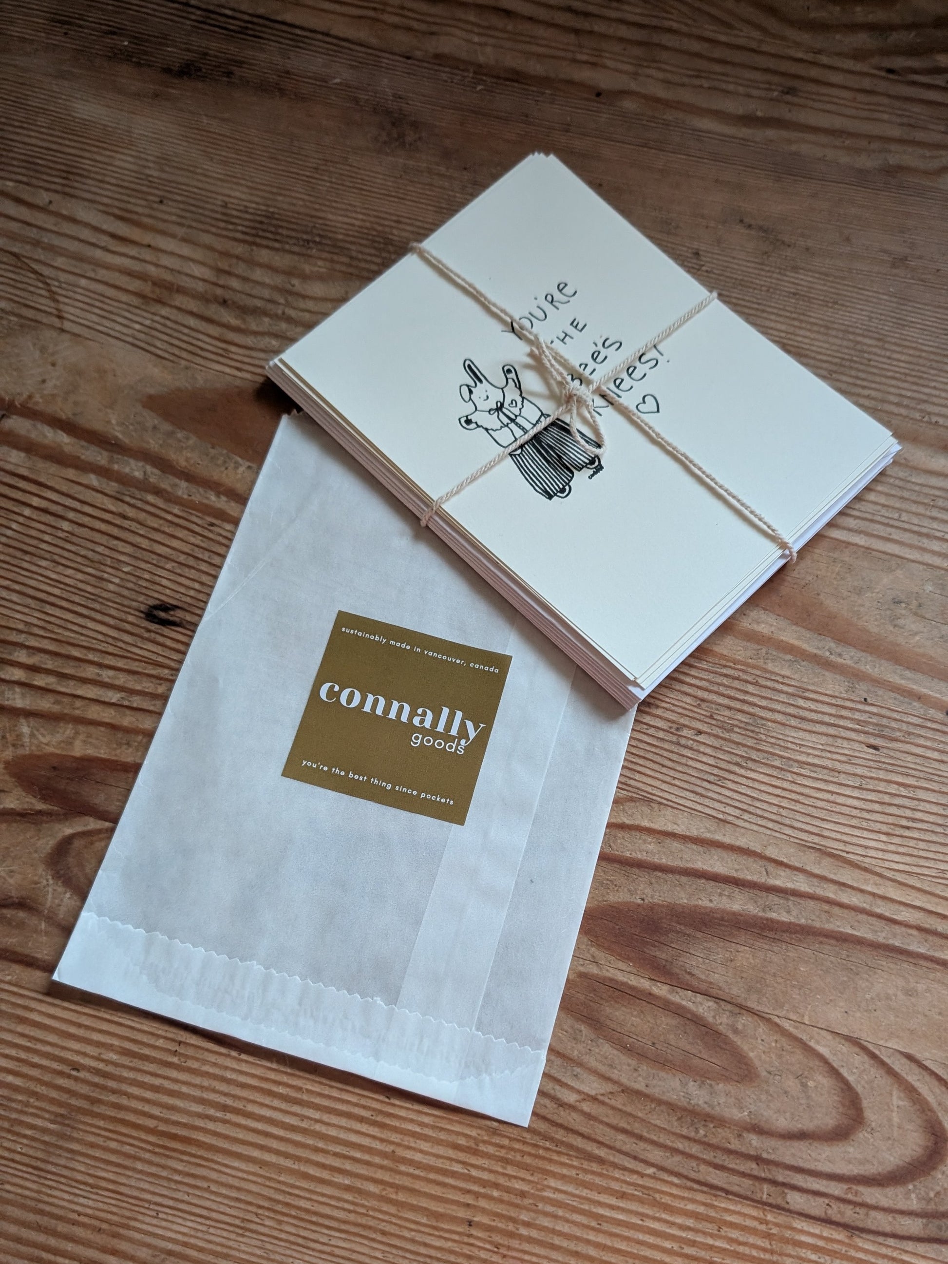 Illustrated greeting cards