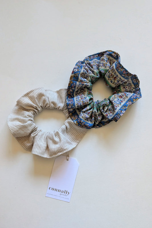 Stripes and Florals Scrunchie Set by Connally Goods