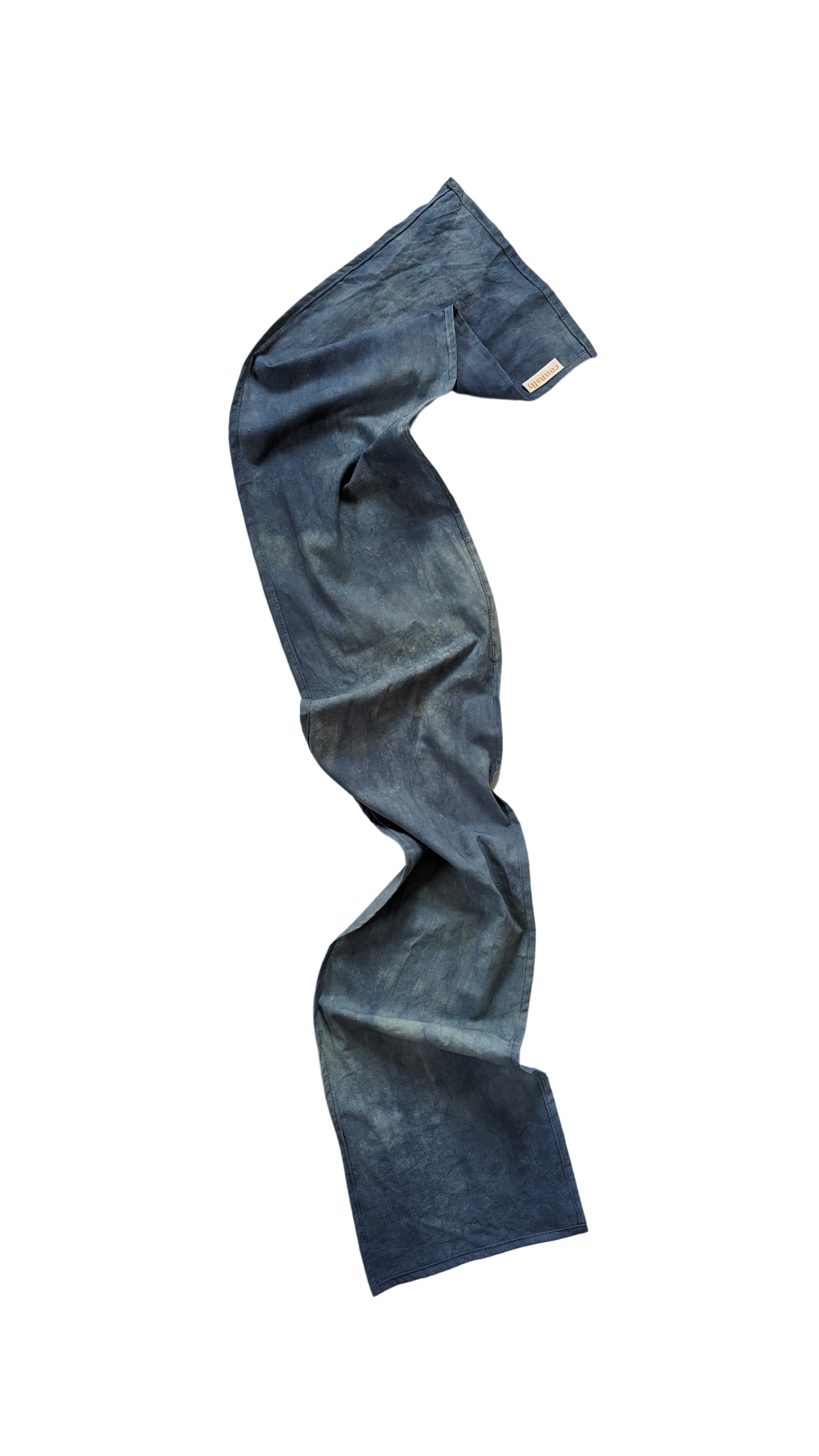Hand Dyed Organic Cotton Scarf