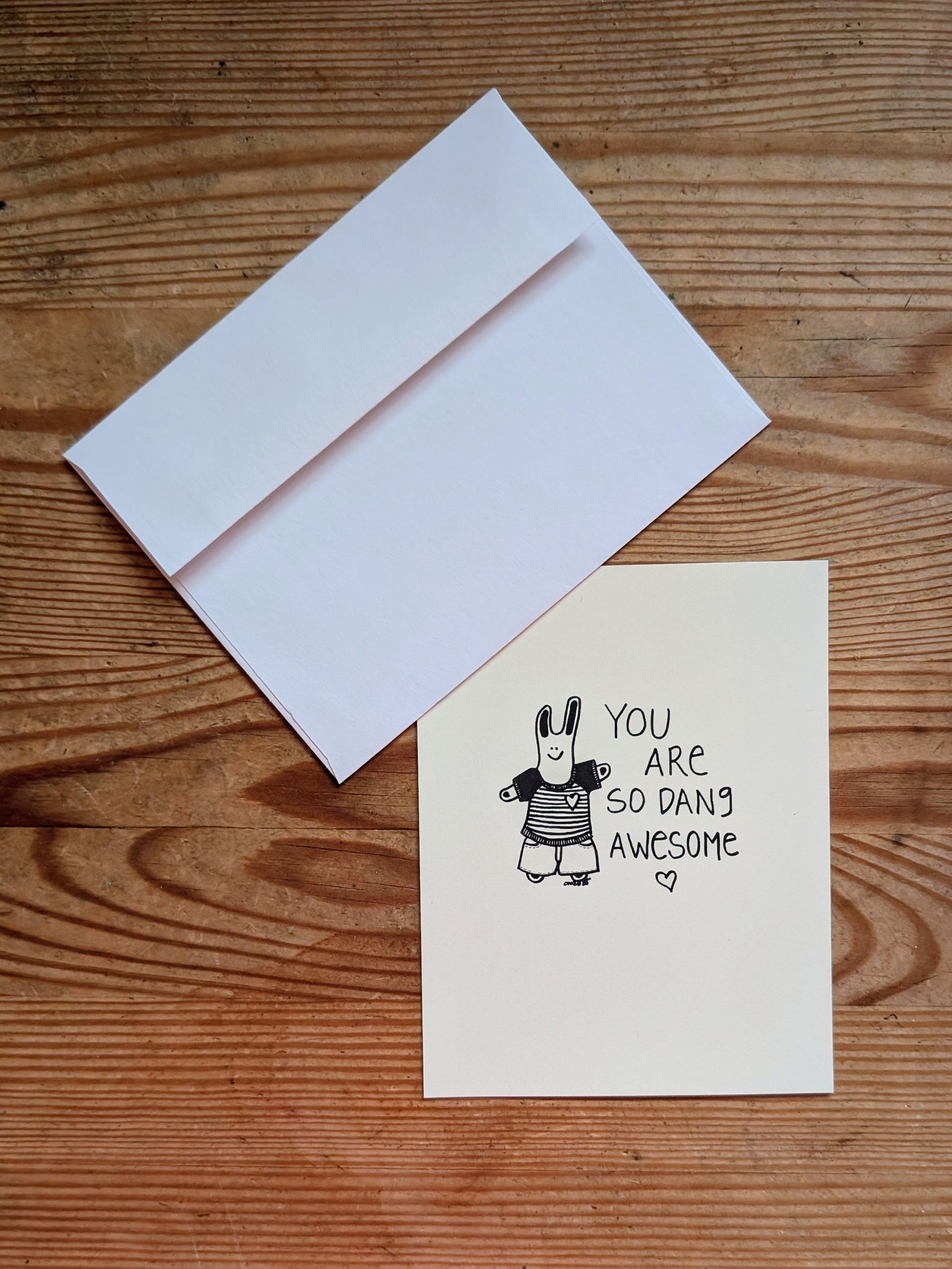 Illustrated greeting cards