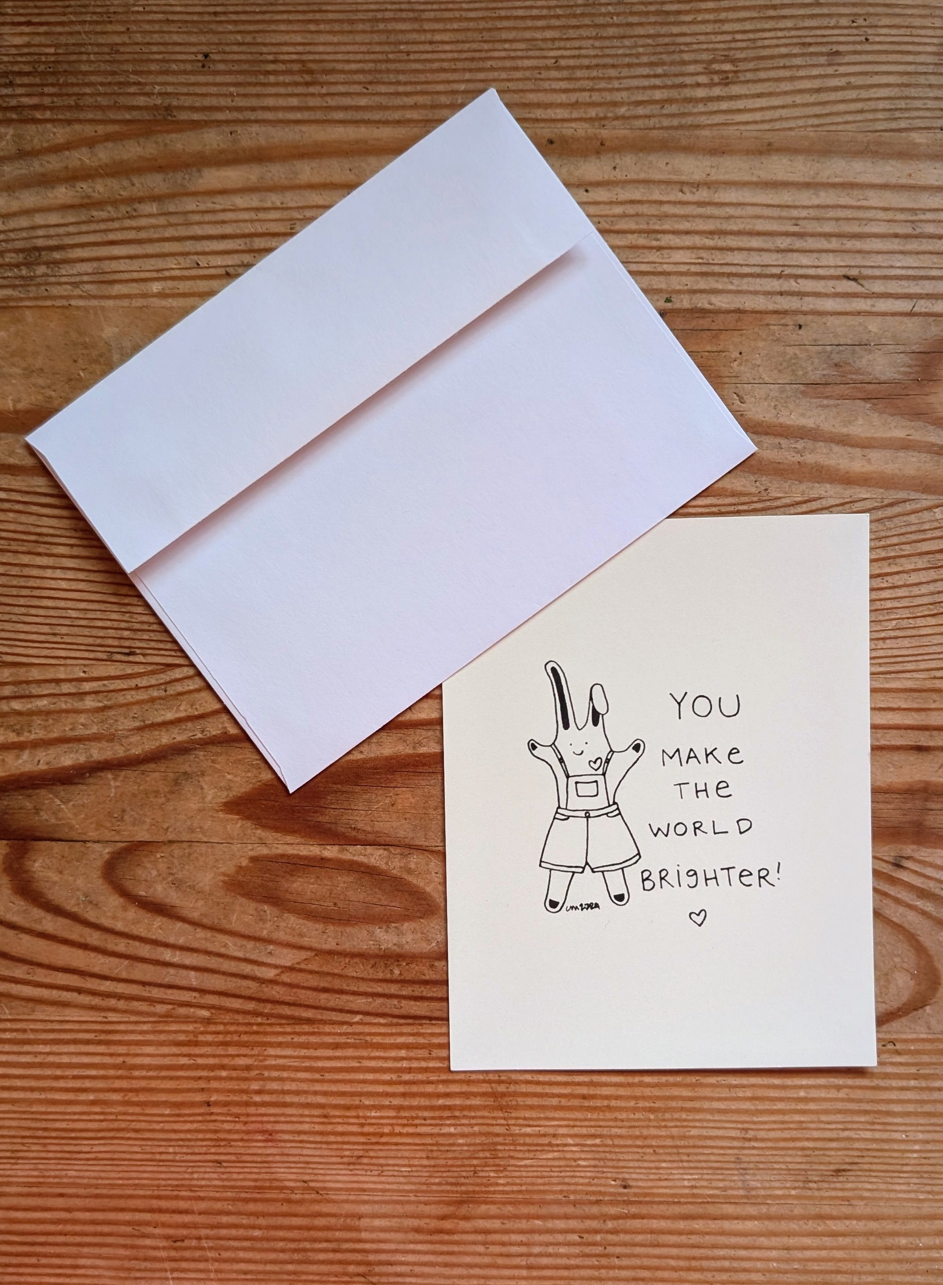 Illustrated greeting cards