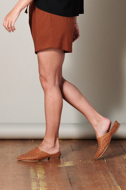 Bradley Shoes in Brown Leather by Connally Goods