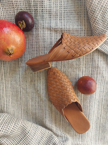 Bradley Shoes in Brown Leather by Connally Goods