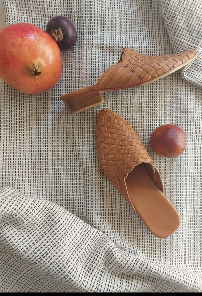 Bradley Shoes in Brown Leather by Connally Goods